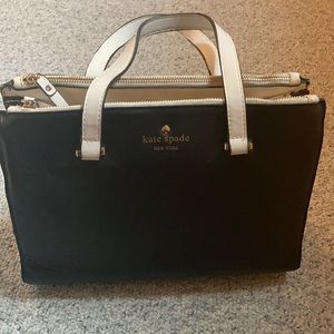 ⭐️Kate Spade black/cream satchel⭐️flash sale !!!⚡️⚡️FLASH SALE⚡️⚡️